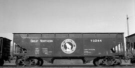 Great Northern Hopper Car 73244 in Washington State, undated