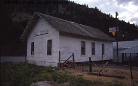 Great Northern Depot at Wolf Creek, Montana, undated