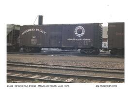 Northern Pacific Freight Car Number 16696, Amarillo, Texas, 1973