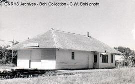 Great Northern Depot at Bellingham, Minnesota, 1969