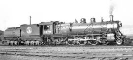 Great Northern Steam Locomotive 1378 at Spokane, Washington, 1935