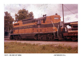 Great Northern Diesel Locomotive Number 604, undated