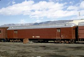 Great Northern Railway Outfit car X7848 at Wenatchee, Washington in 1972.