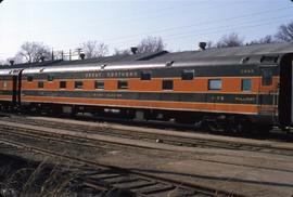 Great Northern Railway Passenger Car 1179 at Minneapolis, Minnesota.