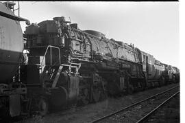 Great Northern Steam Locomotive 2115 at Grand Forks, North Dakota in 1954.