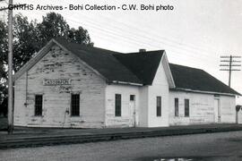 Great Northern Depot at Casselton, North Dakota, 1968