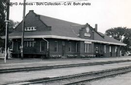 Great Northern Depot at Breckenridge, Minnesota, 1968