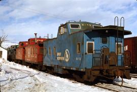 Great Northern Railway Caboose X-12 in 1983.