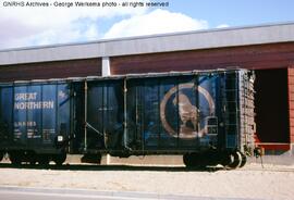 Great Northern Boxcar 6685 at Albuquerque, New Mexico, 1982