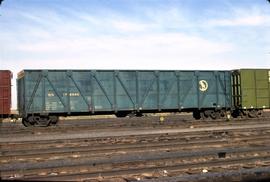 Great Northern Railway Woodchip car 174044 at Pasco, Washington in 1972.