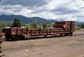 Great Northern Railway Outfit Car  X4410 at Whitefish, Montana in 1977.