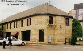 Great Northern Depot at Grand Forks, North Dakota, undated