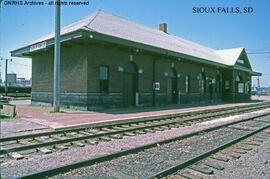 Great Northern Depot at Sioux Falls, South Dakota, undated