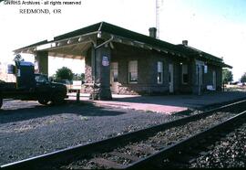 Spokane, Portland, and Seattle Railway Depot at Redmond, Oregon, undated