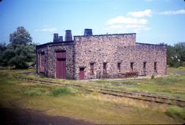 Great Northern Railway Roundhouse "north of St Paul" Minnesota.