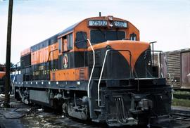 Great Northern Railway 2502 at Minneapolis, Minnesota in 1968.