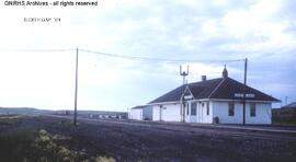 Great Northern Depot at Judith Gap, Montana, undated