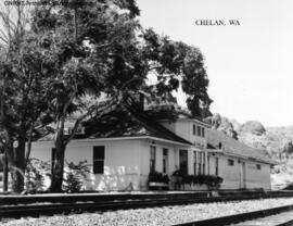 Great Northern Depot at Chelan, Washington, undated