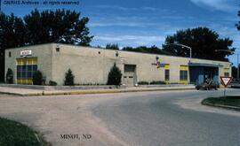 Great Northern Depot at Minot, North Dakota, undated