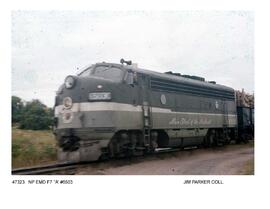 Northern Pacific Diesel Locomotive Number 6503C, undated