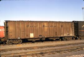 Great Northern Railway Hopper car 71806 at Pasco, Washington in 1974.