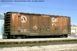 Great Northern Boxcar 13052 at Albuquerque, New Mexico, 1981