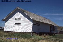 Great Northern Depot at Windham, Montana, undated