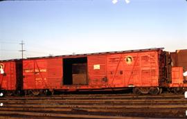 Great Northern Railway Box car 42278, at Spokane, Washington in 1971.