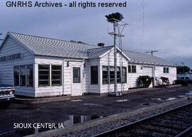 Great Northern Depot at Sioux Center, Iowa, undated