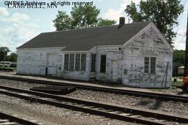 Great Northern Depot at Campbell, Minnesota, undated