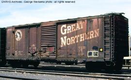 Great Northern Boxcar 13171 at Albuquerque, New Mexico, 1978