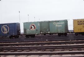 Great Northern Railway Box car 39876, at Wenatchee, Washington in 1972.