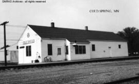 Great Northern Depot at Cold Spring, Minnesota, undated