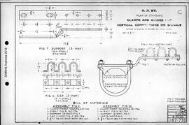 Great Northern Railway Standard Signal Plans; Clamp and Guide for Vertical  Connection on Signals...