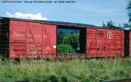 Great Northern Boxcar 43595 at Acme, Washington, 1977