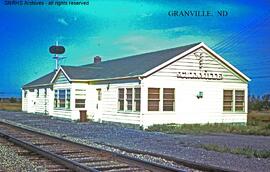 Great Northern Depot at Granville, North Dakota, undated