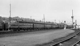 Great Northern Diesel Locomotive 454D at Interbay, Washington, undated