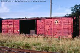 Great Northern Boxcar 43640 at Acme, Washington, 1977