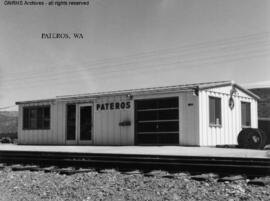 Great Northern Depot at Pateros, Washington, undated