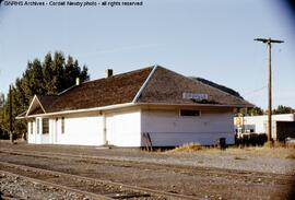 Great Northern Depot at Oroville, Washington, undated