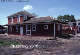 Great Northern Depot at Chester, South Dakota, undated