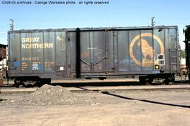 Great Northern Boxcar 6577 at Albuquerque, New Mexico, 1979