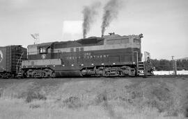 Great Northern Diesel Locomotive 693 at Ephrata, Washington, undated