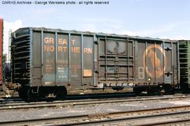 Great Northern Boxcar 4408 at Albuquerque, New Mexico, 1978