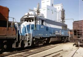 Great Northern Railway 2511 at Havre, Montana in 1968.