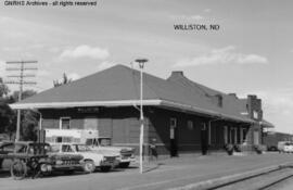 Great Northern Depot at Williston, North Dakota, undated