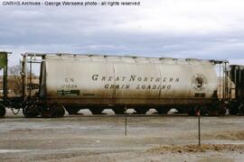 Great Northern Covered Hopper Car 171028 at Albuquerque, New Mexico, 1986