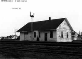 Great Northern Depot at Grandin, North Dakota, undated