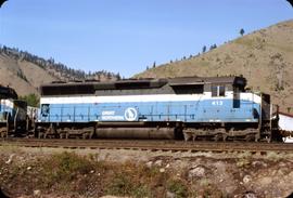 Great Northern Railway 413 at Cashmere, Washington in 1969.