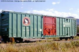 Great Northern Boxcar 138039 at Boulder, Colorado, 1965